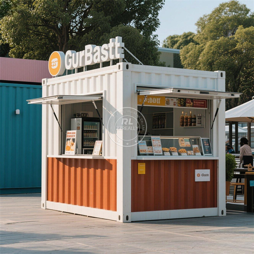 Coffee Shop Equipment - Prefabricated Mobile Container Bar Restaurant Coffee