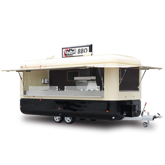 BBQ Concession Trailer Fully E - Coffee Shop Equipment review and price