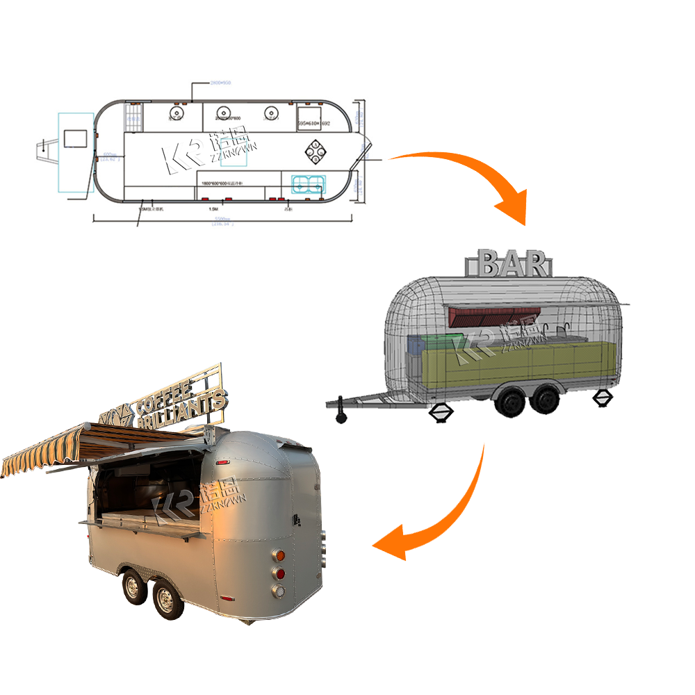 2026 New Design Mobile Food Tr - Equipment Of Coffee Shop review and price