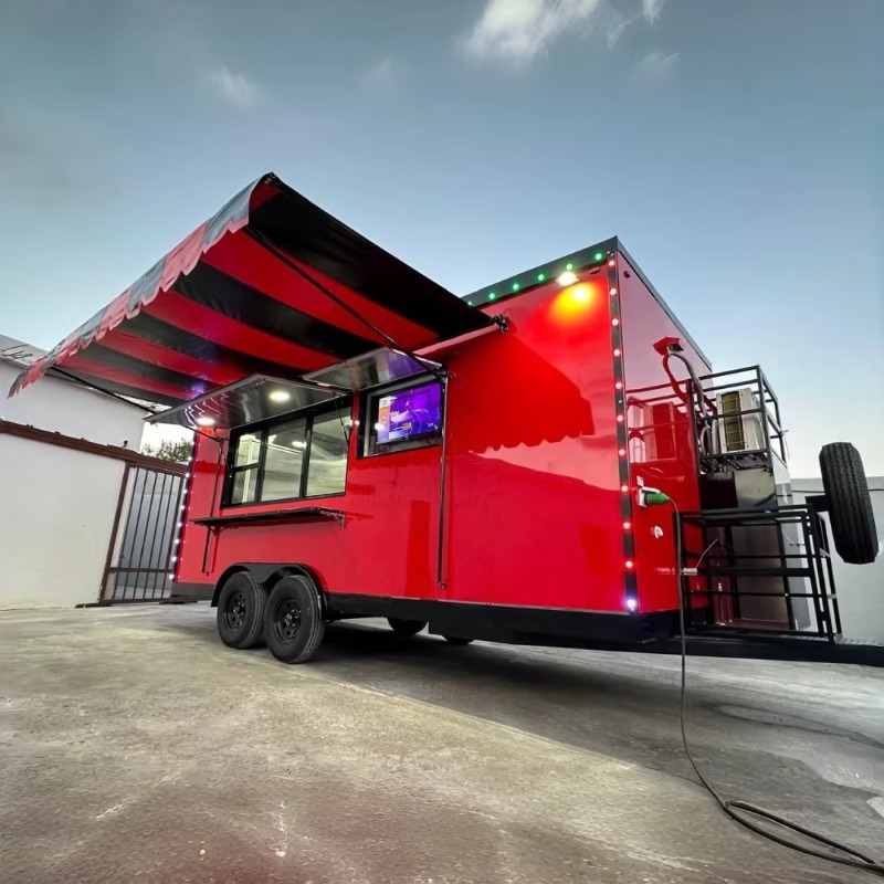 Custom Luxury Mobile Fast Food - Coffee Shop Equipment review and price